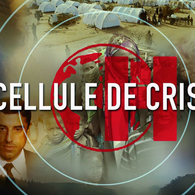 Début de tournage de la série «Cellule de crise» avec Isabelle Caillat et André Dussollier