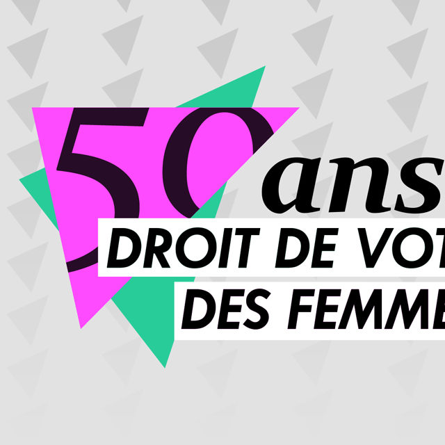 Les programmes de la RTS célèbre les 50 ans du droit de vote des femmes