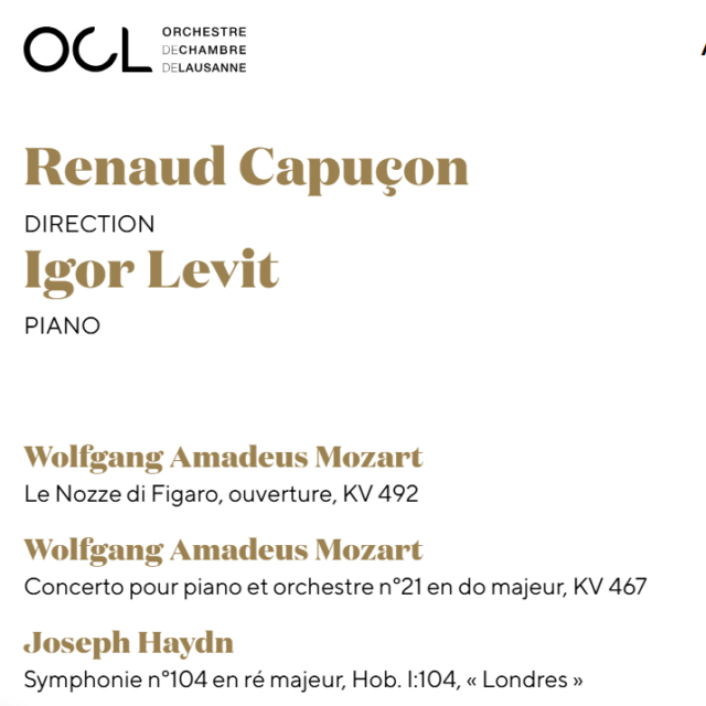OCL - Grand Concert numéro 10