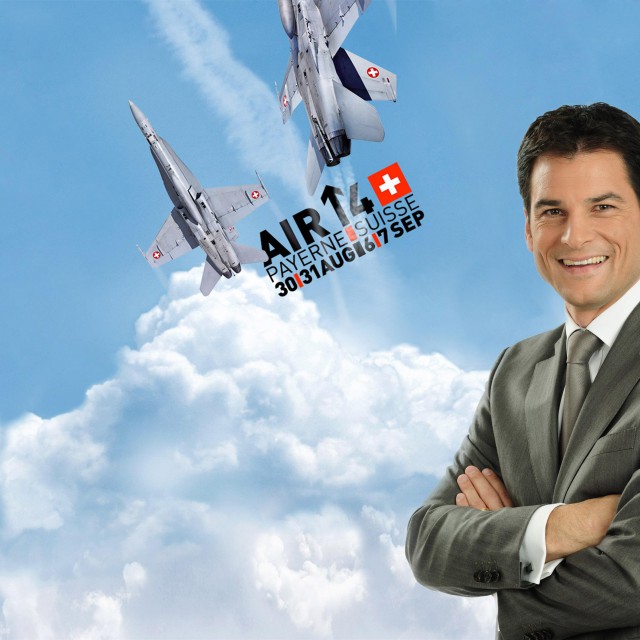 La RTS au coeur du meeting aérien Air 14